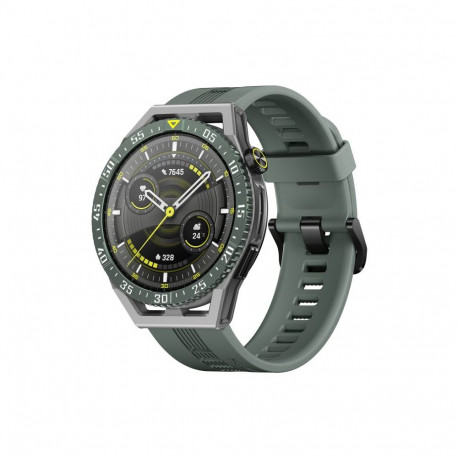 Huawei GT 3 SE 46mm , GPS , Heart rate monitor , Waterproof Wilderness Green