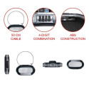 MASTER LOCK Safe space small combination lock box with cable