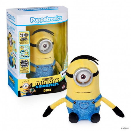 REAL FX MINIONS Palm Puppetronic interaktiivne mänguasi - Dick