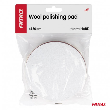 Kõva villane poleerimispadi 150 mm