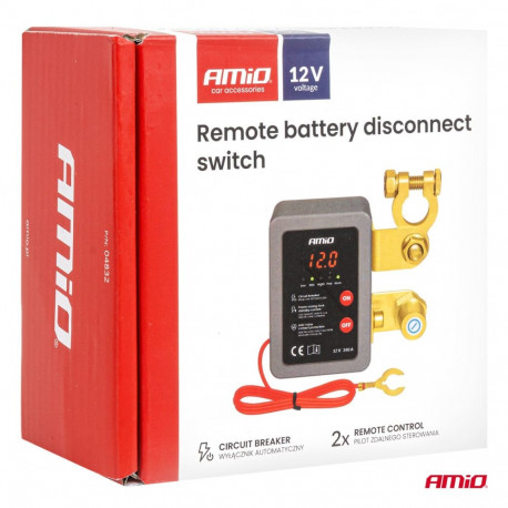 Kaugjuhitav aku peavoolulüliti 12V 240A
