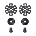 Kijki trekkingowe CMP Bern Trekking Poles czarno-niebieskie 3B36297 M916