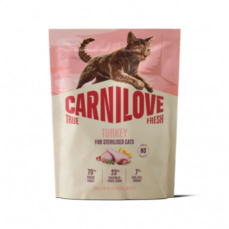 Carnilove True Fresh Turkey Sterilised cat food 0,4kg
