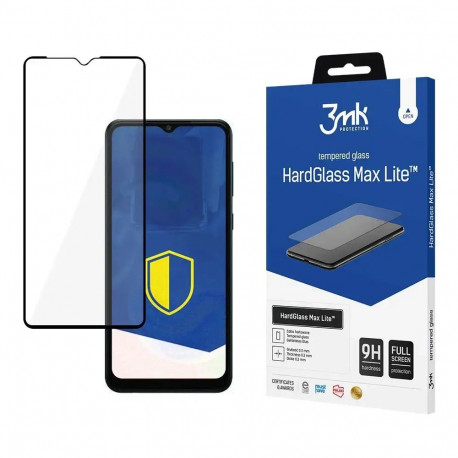 3mk HardGlass Max Lite tempered glass for phone Samsung Galaxy A04s (A047) with applicator