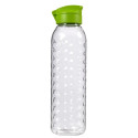 Pudel Dots Bottle 0,75L läbipaistev/roheline