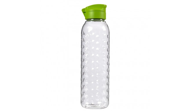 Bottle Dots Bottle 0,75L transparent/green