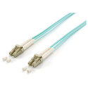 "Equip Patchkabel LC->LC 35.00m Multimode Duplex OM3 türkis"