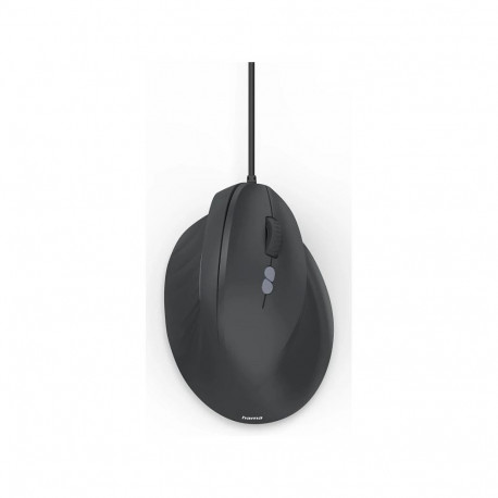 HAMA hiir ECM-500R ergonoomiline juhtmega 7T, must