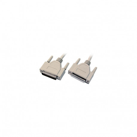 "EFB Datenkabel seriell 1:1, 2x DSub 25, St.-Bu., 2,0m, beige"
