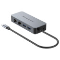 CONCEPTRONIC adapter USB-C->2xGbE+2xUSB-A3.2 5Gbs 0.30m, hall