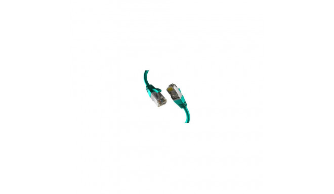 "EFB RJ45 Patchkabel S/FTP PIMF Cat8.1 0.50m grün"