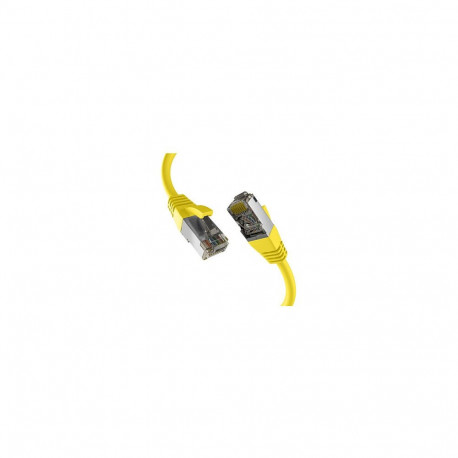 "EFB RJ45 Patchkabel S/FTP PIMF Cat8.1 15.00m gelb"
