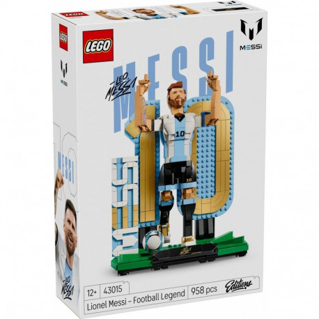 Blocks Editions 43015 Lionel Messi jalgpalli legend