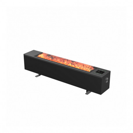 AENO Premium Eco Smart Space Heater, 2000W, 2 power steps, Convection heating type, REAL FIRE effect