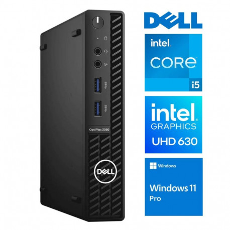 DELL 3080 Micro i5-10500T 16GB 256SSD M.2 NVME WiFi WIN11Pro