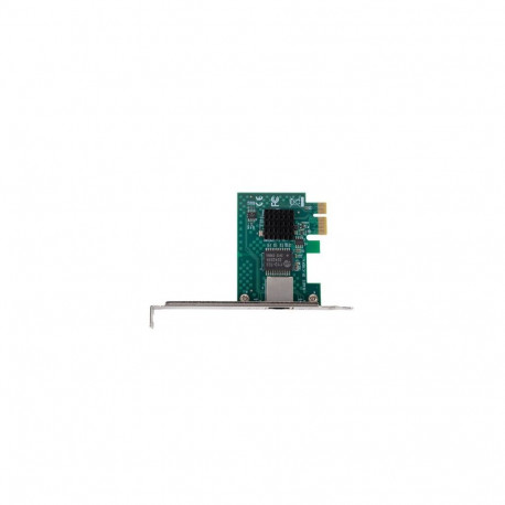 Network Card - Lanberg PCI Express X1 2.5Gb/s RJ45 Low Profile Bracket Black