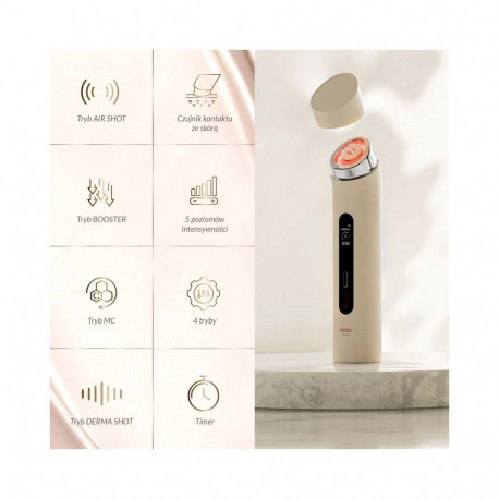 A MULTIPURPOSE FACIAL CARE DEVICE WITH MICROCURRENT AND SKIN REJUVENATION TECHNOLOGY