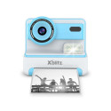 FLASH BLUE INSTANT CAMERA WITH THERMAL PRINTER FOR CHILDREN