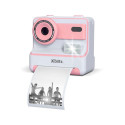 FLASH PINK  INSTANT CAMERA WITH THERMAL PRINTER FOR CHILDREN