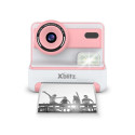 FLASH PINK  INSTANT CAMERA WITH THERMAL PRINTER FOR CHILDREN