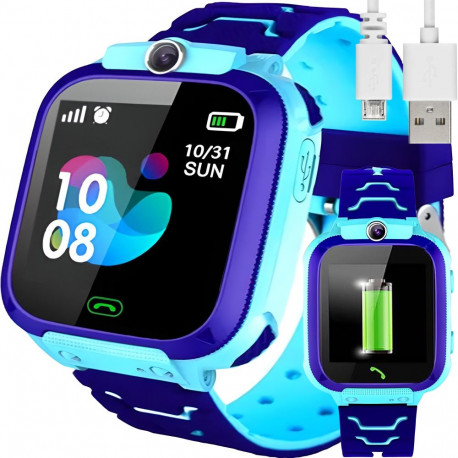 Smartwatch q12 / smartwatch q12 niebieski