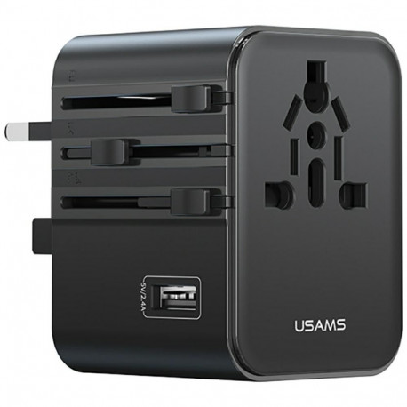 Reisivooluadapter 17W US/AU/EU/UK, must