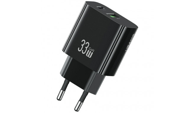 laadija T65 33W 1xUSB-C 1xUSB-A kiirlaadimine