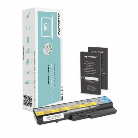 Battery L09L6Y02 for Lenovo B570 G560 G570 G770 - 4400 mAh (48 Wh)