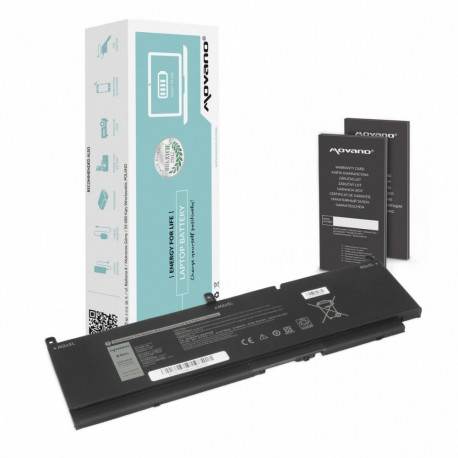 Battery PKWVM for Dell Precision 15 7550 7560 Precision 15 7760 - 7400 mAh (84 Wh)