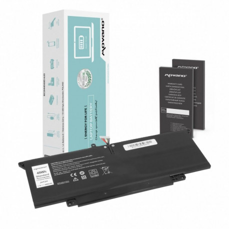 Dell aku JHT2H Latitude 7410 2-in-1 7310 2-in-1 P33S P34S 6400mAh (49Wh)
