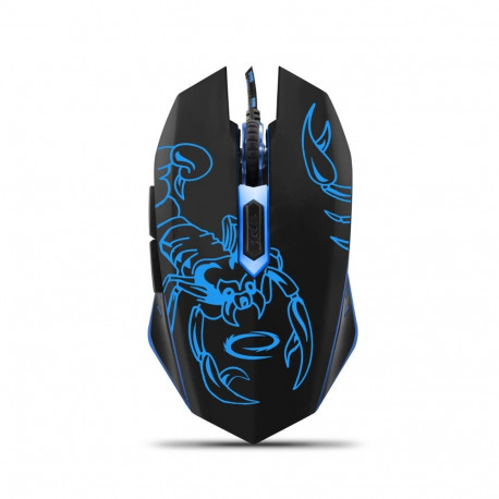 Esperanza mouse MX203 USB, scorpio blue