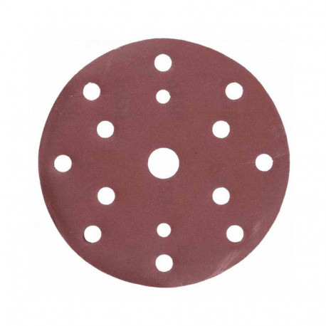Hogert HT8D131 abrasiivketas, 150mm, G60, 15 auku, 5tk, takjapael, alumiiniumoksiid, puit, metall, p