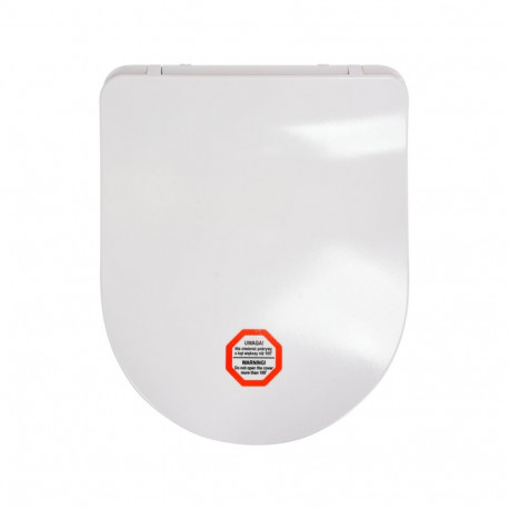 Tualetes poda vāksSuper Slim-D UF, FALA, 75469, antibakteriāls, 407-467x368x49 mm, balts