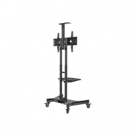 NEOMOUNTS põrandastatiiv 32inch-75inch 45kg VESA600x400 kõrguse reguleerimine 103-153cm avalik LFD k