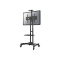 NEOMOUNTS Monitor/TV Mobile Floorstand 32inch-75inch 45kg VESA600x400 Height Adjust 103-153cm public
