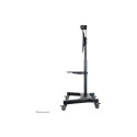 NEOMOUNTS Monitor/TV Mobile Floorstand 32inch-75inch 45kg VESA600x400 Height Adjust 103-153cm public