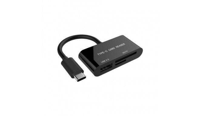 Gembird USB-C SD/COMBO reader