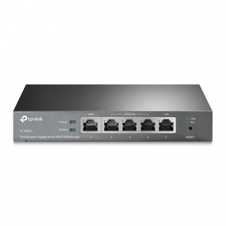 Router - TP-Link Omada Gigabit VPN Router, 20 VPN Tunnels, 4 Gigabit Ethernet Ports, Black