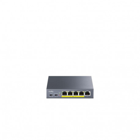 Cudy GS1005P network switch Gigabit Ethernet (10/100/1000) Power over Ethernet (PoE) Grey