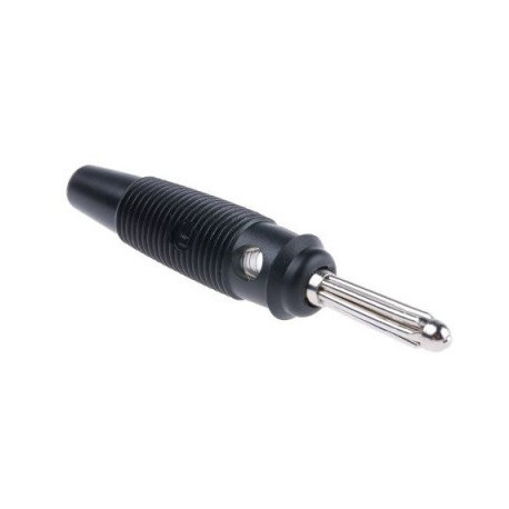 Hirschmann banana plug 4mm, black