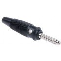 Hirschmann banana plug 4mm, black