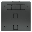 INTELLINET seinakapp 4HE 540x550mm, must