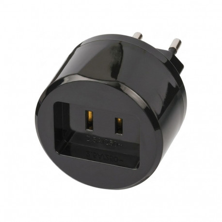 Brennenstuhl reisiadapter US/DE 2,5A