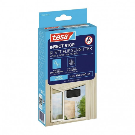 Tesa Standard putukavõrk 1,5mx1,8m antratsiit 55680