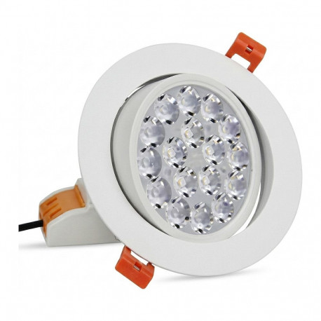"LED Panel Rund 9W RGB-WW mit Funk und WLAN schwenkbar*Milight/Miboxer*"