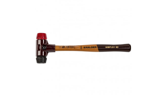 Halder SIMPLEX soft-face mallet 30 comp. rubber/plast. TE SIMPLE