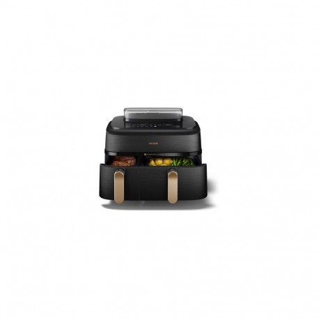 Philips Airfryer 5000 Series NA552/00, 9L Black / Gold EU - ONLY BOX DAMAGE