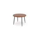 TABLE DINING BROWN 105X105X75
