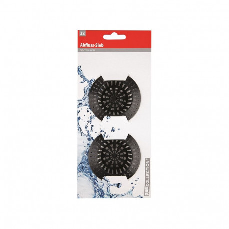 2 SINK STRAINERS 7CM PP ASSORTMENT OF 2