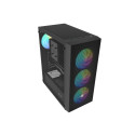 Fury PC Case | SHOBO SH8F ARGB | Black | Midi Tower